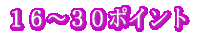 16〜30ポイント